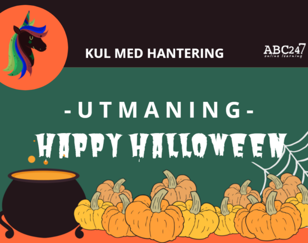 Happy Halloween- utmaning